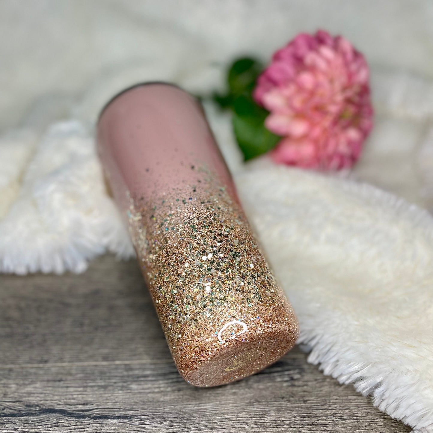 Nude and Gold Tumbler | Bridesmaid gift | Personalized gift for Mom | Gift for Gram | Women’s Birthday Gift