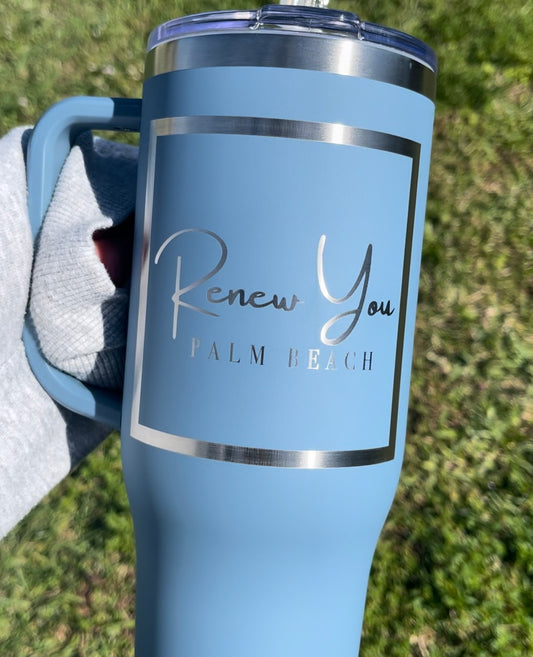 40oz Tumbler | Laser Engraved tumbler | Etched tumbler | Personalized gift | Corporate Gifts | Marketing tumblers |  Gift for employees | Realtor gift | Cup with logo