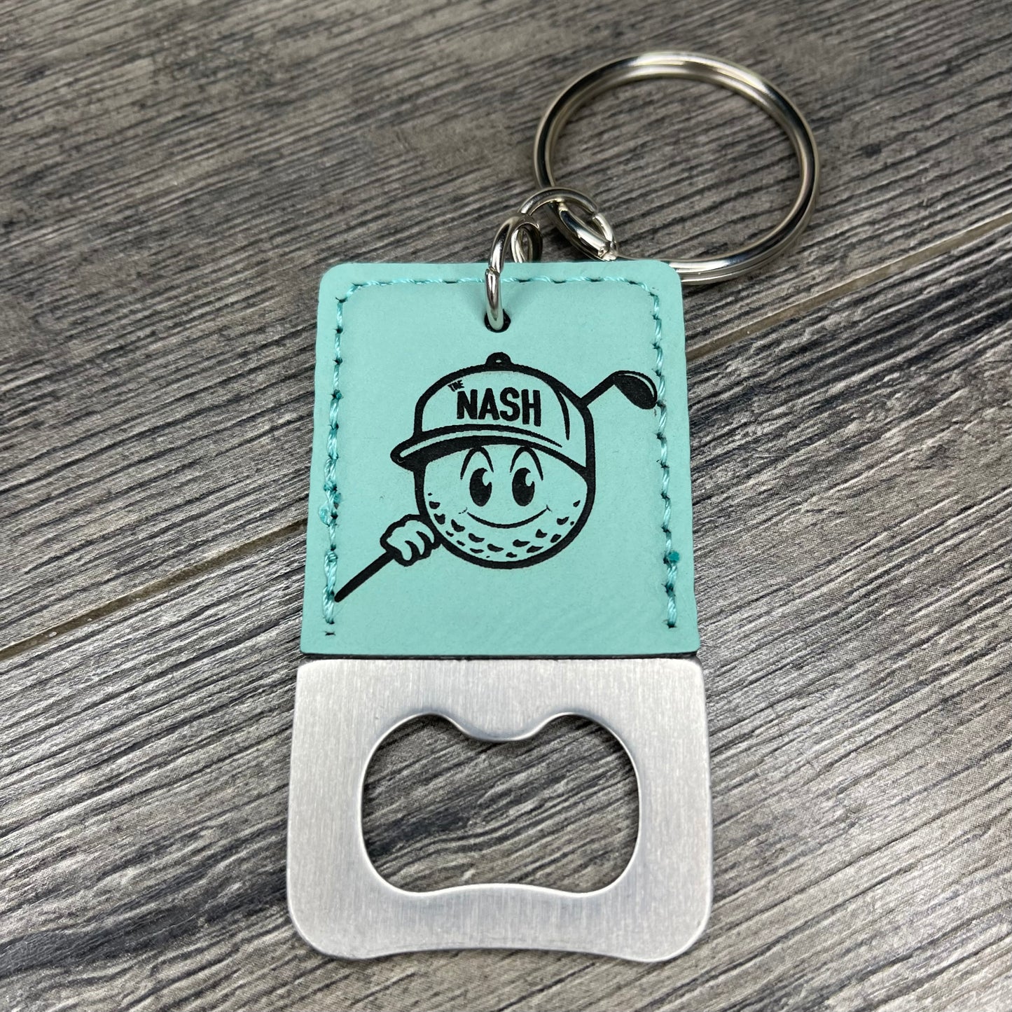 Custom Leather Bottle Opener Keychain | Groomsmen gift | New Home Gift | Personalized Leather Gift | Laser Engraved Keychain