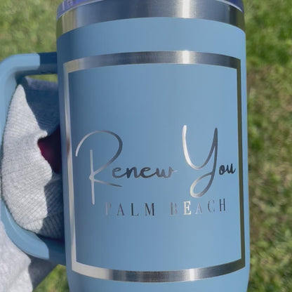 40oz Tumbler | Laser Engraved tumbler | Etched tumbler | Personalized gift | Corporate Gifts | Marketing tumblers |  Gift for employees | Realtor gift | Cup with logo