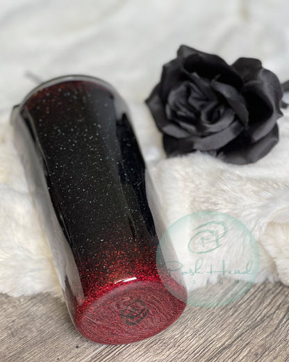 Glitter Ombre Rim Tumbler