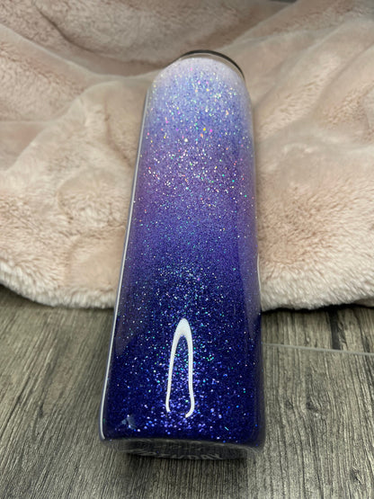 Ombre Glitter Tumbler | Colorful Glitter Tumbler | Gift for friend | Gift for drinker