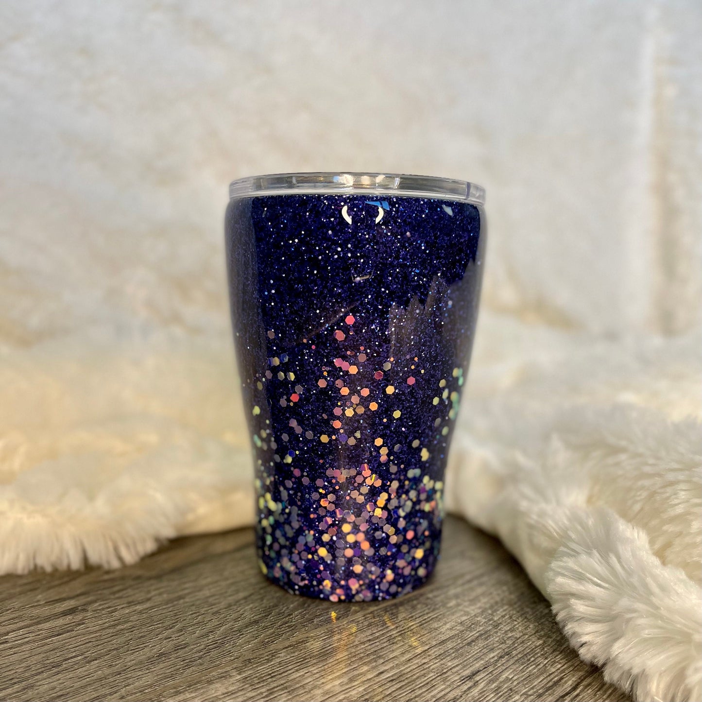 Celebration Glitter Tumbler | Purple Glitter tumbler | Birthday Tumbler | New Year Tumbler