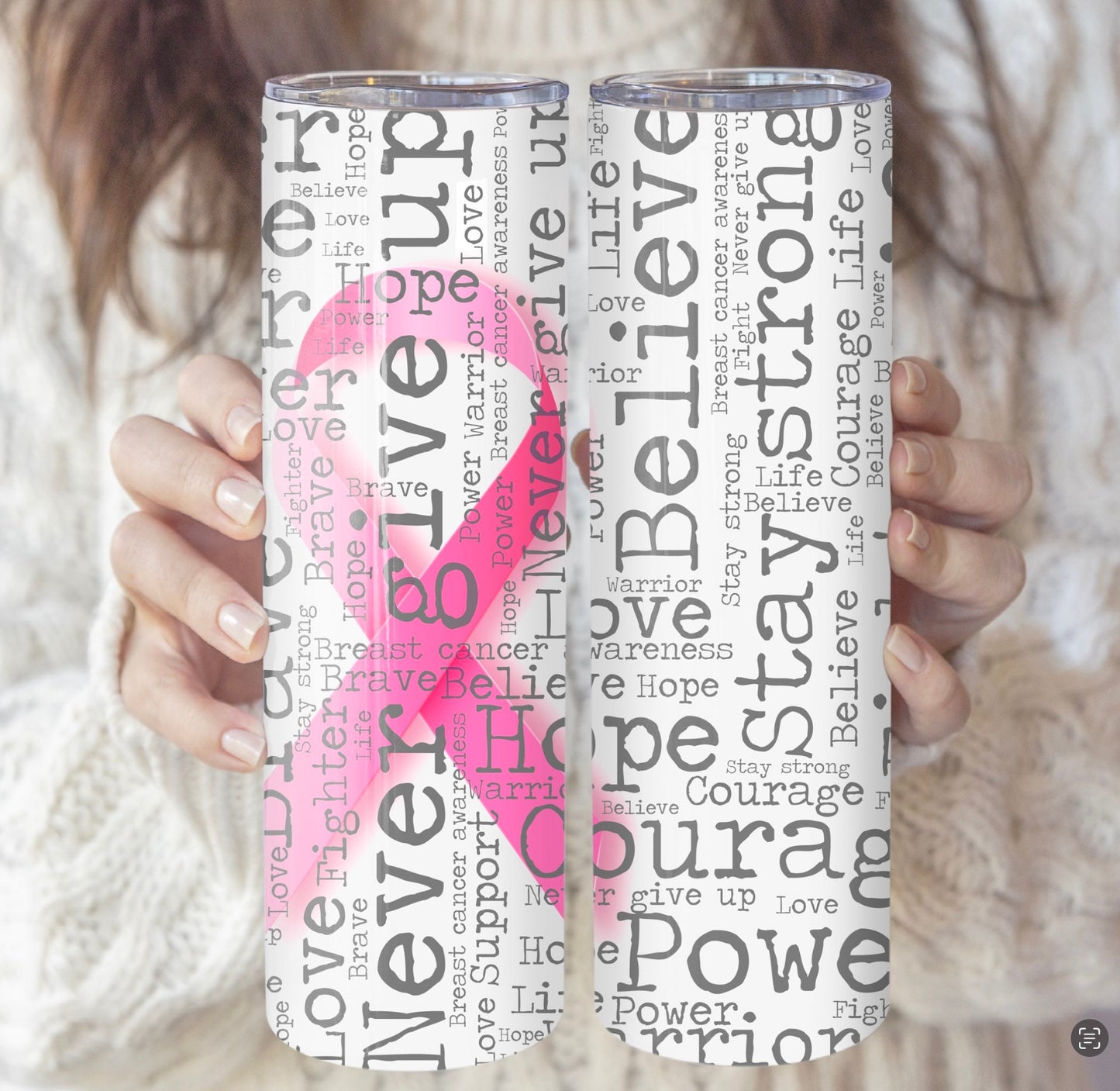 Breast Cancer Awareness Tumbler