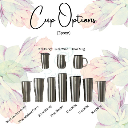 Custom Design Tumbler Order