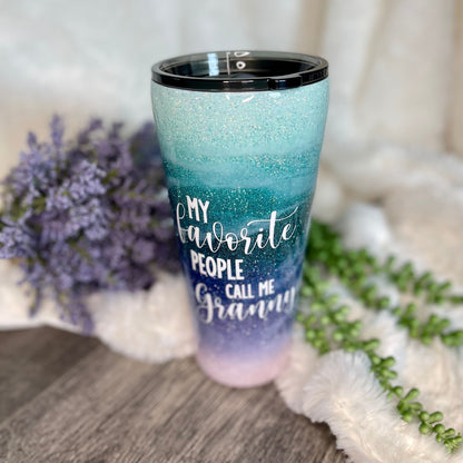 Purple Teal Glitter Tumbler | Glitter tumbler | Girls tumbler | Personalized tumbler | Custom gifts | Gift for her | Gift for teen