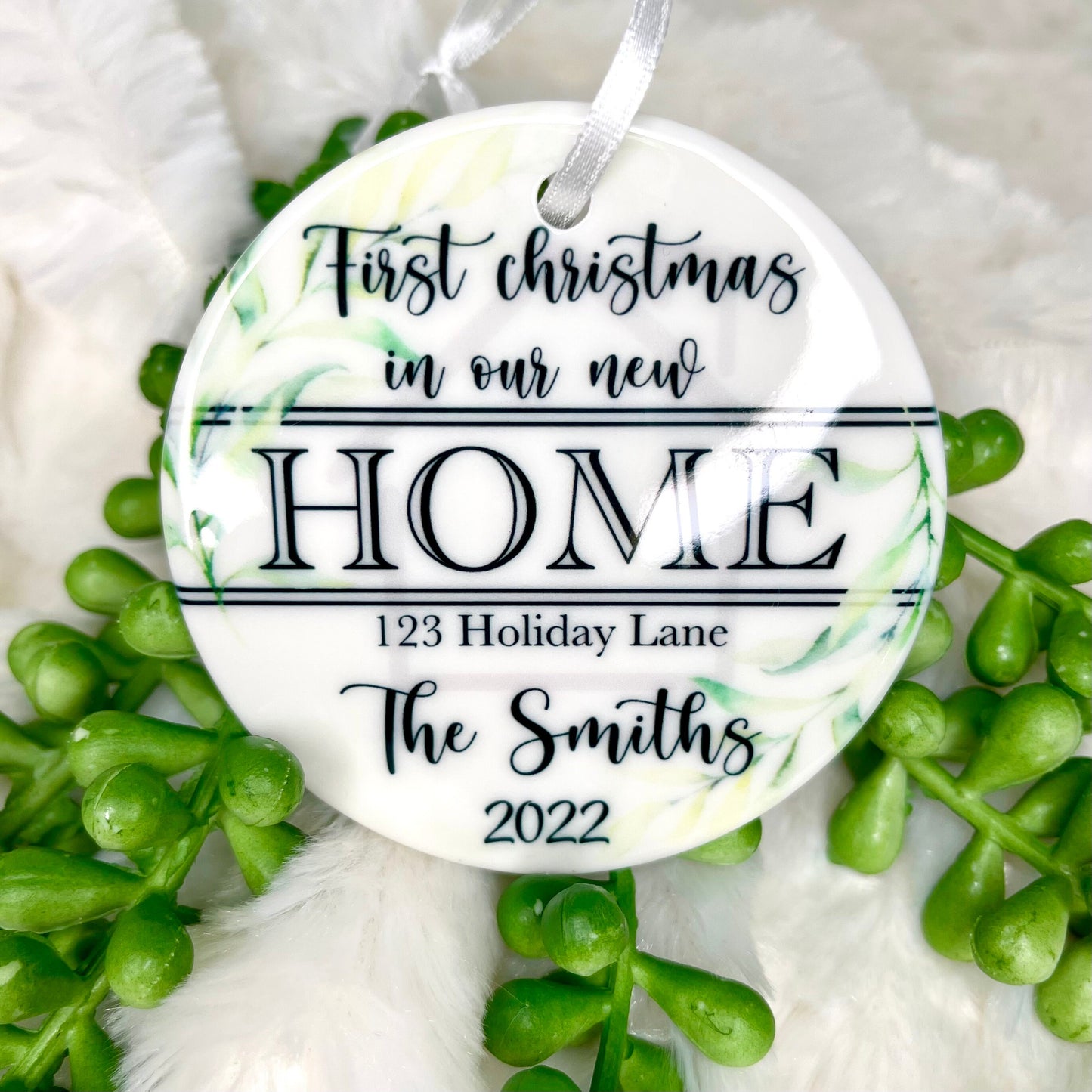 Personalized Housewarming Gift | Realtor Closing Gift | Wedding Gift | New Home Gift | New Beginnings Gift | Christmas Ornaments | Holiday gift